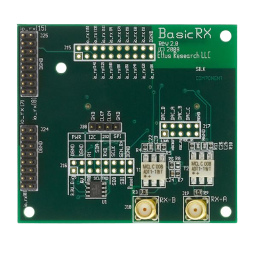BasicRX 子板 | 適用 Ettus USRP N210 | 1-250 MHz Rx｜